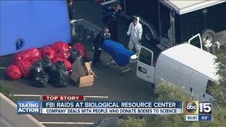 FBI raids Valley biological resource center [upl. by Ettenaej]