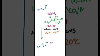 Sharpless Asymmetric Epoxidation chemistry organicchemistry ochem [upl. by Milde]