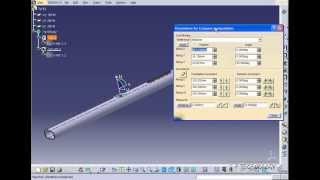 Catia V5 Tutorial91 Compass Translate Part [upl. by Woodward]