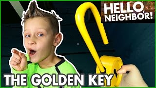 I Found the Golden Key  Hide and Seek  Hello Neighbor Alpha 3 [upl. by Madra753]