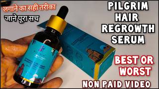 Pilgrim Hair Serum  Pilgrim Hair Growth Serum Review pilgrim redensyl and anagain hair serum [upl. by Pickens]