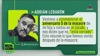 Se cumplieron 5 años del asesinato de la familia LeBarón familiares marcharon en CDMX Nacho Lozano [upl. by Merkley]