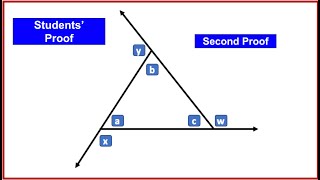 Second Students Proof of the Theorem [upl. by Ossie633]