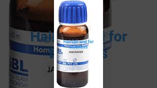 Jaborandi mother tincture for hairfall and baldness [upl. by Aihsitan855]