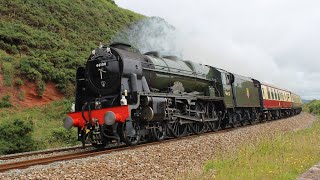 Saphos Tours English Riviera Express Steam Train [upl. by Ardnikat]