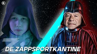 ZWAARDVECHTEN TEGEN DARTH VADER⚔️  De Zappsportkantine [upl. by Temple]