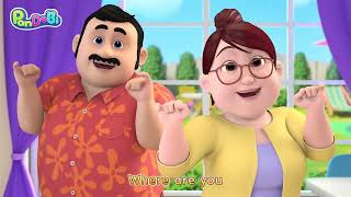 The Finger Family Song  Daddy Finger Song for Kids  Pandobi Nursery Rhymes amp Kids Songs [upl. by Fayth]