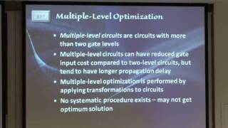 ELEC2141 Digital Circuit Design  Lecture 8 [upl. by Morganstein]