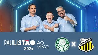 Palmeiras X Novorizontino  Paulistão 2024 na RECORD [upl. by Oiram]