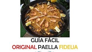 Como hacer la original FIDEUA paella [upl. by Percy531]