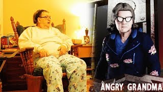 ANGRY GRANDMA REACTS TO YOUTUBE FIGHTS [upl. by Uri]