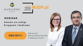 Umowa na usługi księgowe i kadrowe biurorachunkowe umowa KSeF RODO AML MDR [upl. by Sigismondo242]