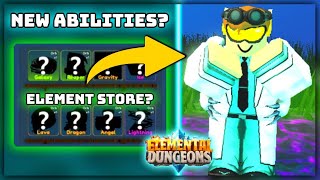 Full Complete Overview of Scientist NPC  Radar Ability  Update 3 Roblox Elemental Dungeons [upl. by Wiltshire196]