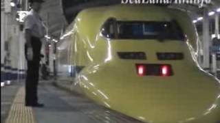 新幹線 ドクターイエロー Shinkansen Dr Yellow Okayama 2007072930 [upl. by Nyleahcim]