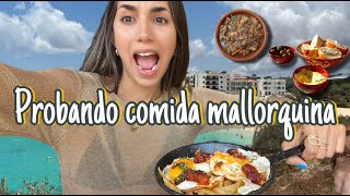 Probando comida típica MALLORQUINA  Gastronomía española [upl. by Banyaz762]