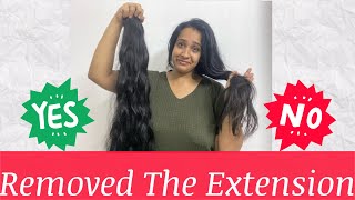 Permanent Hair Extensions one month usage’s genuine review [upl. by Noble819]