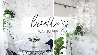 Removable wallpaper by Livettes [upl. by Aek]