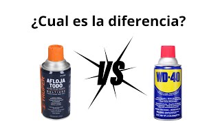 Diferencia entre el afloja todo y el WD40 [upl. by Enaud]