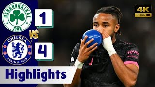 🙂🟢Chelsea Thrashes Panathinaikos 41  All Goals amp Match Highlights [upl. by Einnalem]