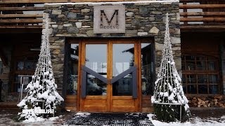 Décotest  lHôtel M à Megève  Intérieurs Officiel [upl. by Nohtanoj]