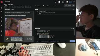 Codewars  Python  HHKB keyboard  40 min real time  no talking  EP49 [upl. by Dori]