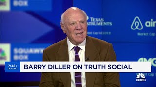 Barry Diller on Truth Social Its a scam [upl. by Remmer]