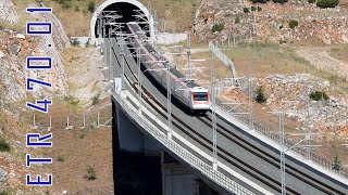 Trainose ETR 470 01 Pendolino  First Day Trials in Greece  01062021  386 [upl. by Sidoma]