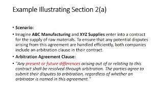 ARBITRATION 1940 SECTION 2 [upl. by Icul]