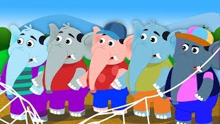 Ek Mota Hathi Rhyme in Hiindi  एक मोटा हाथी  Hindi Balgeet  Kids Tv India  Hindi Nursery Rhymes [upl. by Nais]