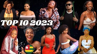 Classement  Top 10 Des Artistes Féminines ayant secouées le Togo en 2023 [upl. by Delilah]