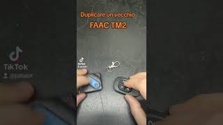 Come duplicare un Telecomando Faac TM2 con frequenza fissa 43392 MHz [upl. by Elleirad]