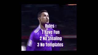 Hosting a Edit Cup Use OfficalMrCr7Editz ronaldo footballplayers edit [upl. by Htebarual]