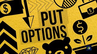 Put Options explained for dummies  Put options explained  Options Trading for beginners [upl. by Adlanor849]