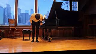 Mario CastelnuovoTedesco ITALIAN PIANO MUSIC FESTIVAL Adriano Murgia Bargemusic New York [upl. by Doi]