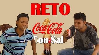 Los hermanos HD RETO Coca Cola Con Sal Extremo Vomito Y Mas YouTube [upl. by Ellehcal975]