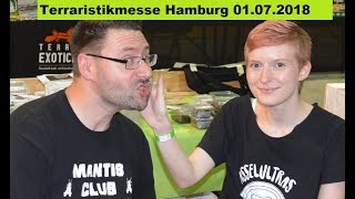 Terraristikmesse Hamburg 01072018 [upl. by Haswell533]