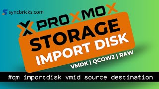 Proxmox Import Disk  StepbyStep Guide for VMDK and Disk Migration from Any Virtual Environment [upl. by Leahcym]