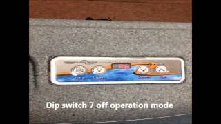 Free Flow Spas Control Panel Operation [upl. by Adnirb346]