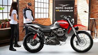 2025 NEW MOTO GUZZI V9 SCRAMBLER UNVEILED [upl. by Lleryt681]