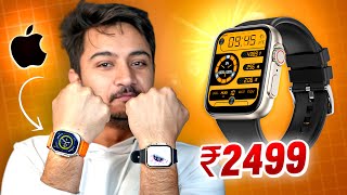 2500rs mein Apple Watch Ultra jaise watch  FireBoltt Gladiator Unboxing Testing amp Review [upl. by Noillimaxam424]