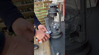 How to light an oil lamp with paraffin [upl. by Reynard]