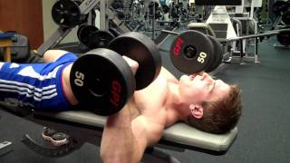 How To Dumbbell Chest Press [upl. by Naletak836]