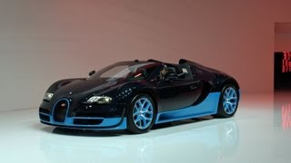 Bugatti Veyron Grand Sport Vitesse  2012 Geneva Auto Show [upl. by Assina202]