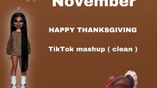 November tiktok mashup clean [upl. by Hildegard]