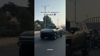 Hummer Ev😈explore explorepage hyderabad hummerev Hummer hummercar viralvideo viralshorts [upl. by Ware]