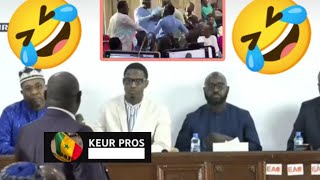 OPPOSITION BOU BÉSS PREMIER RENCONTRE AP KHOULO LA MOUDJ MAÎTRE EL HADJI DIOUF🤣 [upl. by Nyrat921]