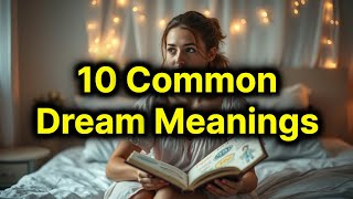 10 Common Dream Meanings You Should Never Ignore [upl. by Naitsabes193]