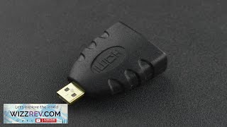 Mini HDMI to Micro HDMI Adapter Review [upl. by Aicilyt17]