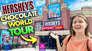 Ultimate Hersheys Chocolate World Tour Food Shopping and SWEET Experiences [upl. by Ayadahs498]