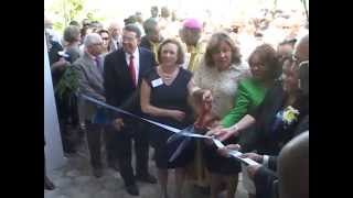 Inauguration de l’Hôpital Ludwig Pavilion pour malades de la tuberculose multirésistante [upl. by Wolfson]